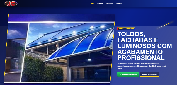 Imagem do site JC Toldos