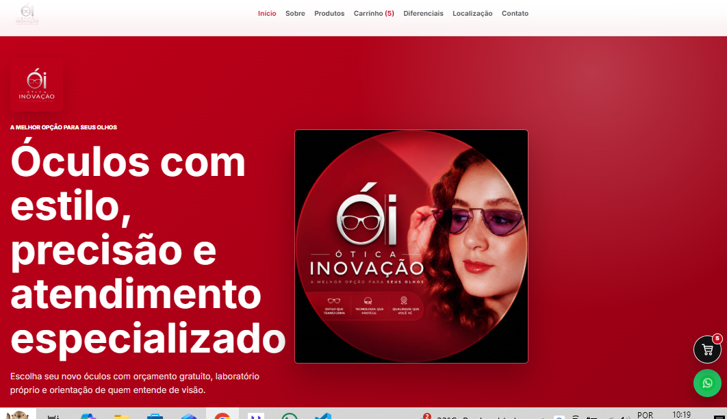 Imagem do projeto Ótica Inovadora