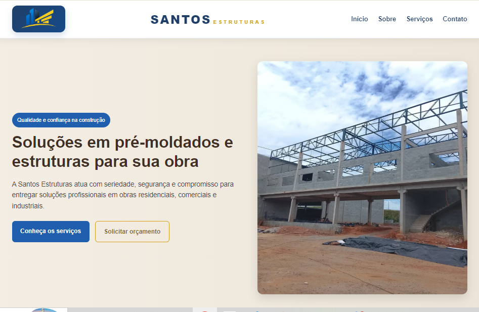 Imagem do projeto Santos Estruturas